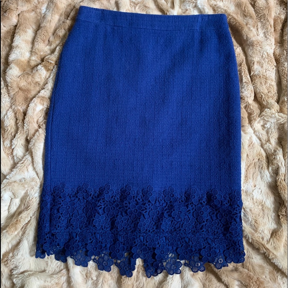 ⭐️Talbots blue skirt